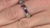 Zilveren ring met een hemel-blauwe topaas