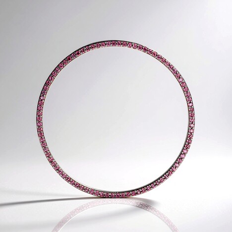 Ciondolo in argento con Rodolite (MONOSONO COLLECTION)