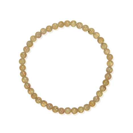 Bracelet et Apatite jaune