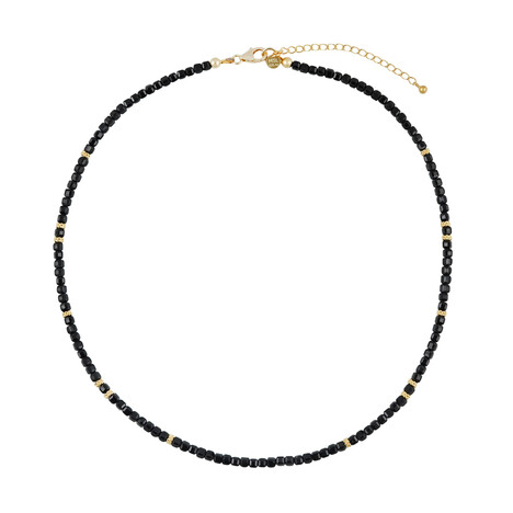 Black Tourmaline Silver Necklace
