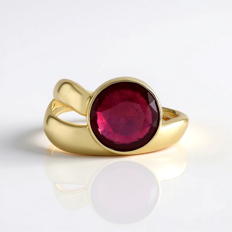 Anello in oro con Rubino del Madagascar (de Melo Gold)
