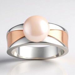 Anello in argento con Perla Akoya (TPC)