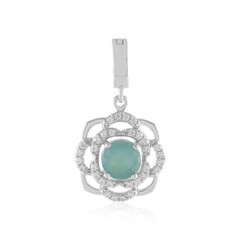 Ciondolo in argento con Grandidierite