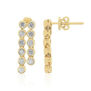 SI1 (G) Brillant-Goldohrringe (Annette)