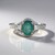 Anello in argento con Grandidierite