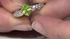 Zilveren ring met een Sfeen