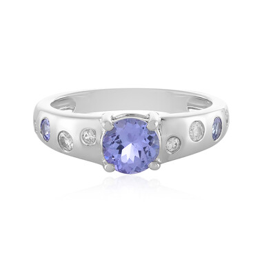Anello in argento con Tanzanite