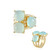 Blue Chalcedony Silver Ring
