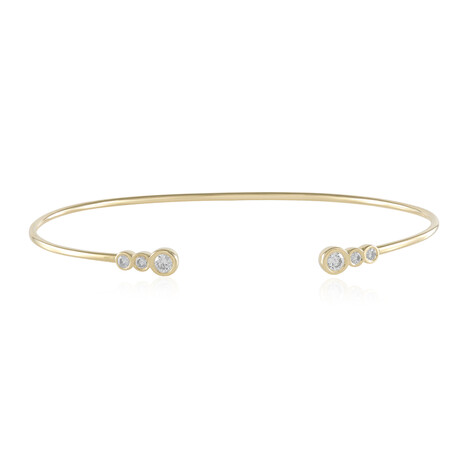 Brazalete en oro con I2 (G) Diamate (de Melo Gold)