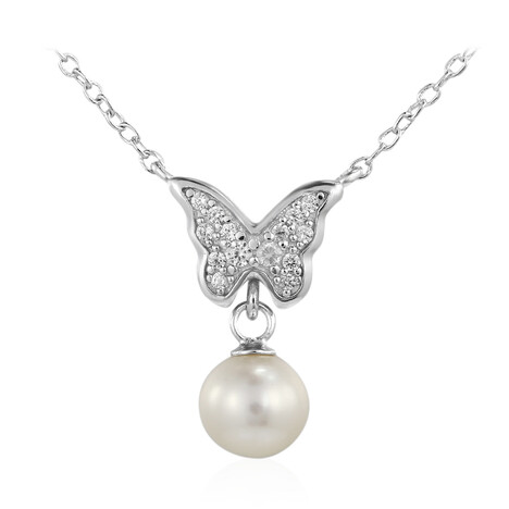 Freshwater pearl Silver Necklace