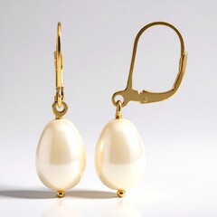 Orecchini in argento con Perla d'Acqua Dolce Bianca