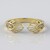 Bague en or et Diamant champagne I2 (Ornaments by de Melo)