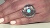 Anillo en plata con Turquesa bella durmiente (MONOSONO COLLECTION)