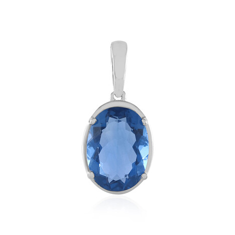 Pendentif en argent et Fluorite à couleur changeante