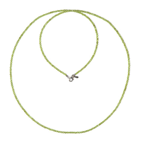 Collar en plata con Peridoto