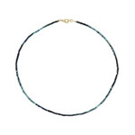 Collar en plata con Indicolita