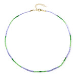 Collar en plata con Tsavorita de Tanzania
