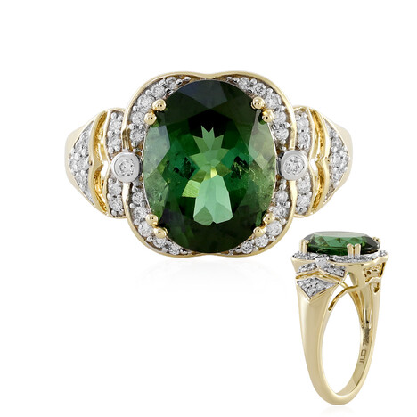 Anello in oro con Tormalina Santa Rosa (D'vyere)