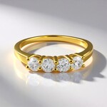 Anello in argento con Zircone
