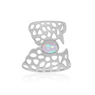 Ciondolo in argento con Opale di Welo (MONOSONO COLLECTION)