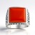 Anello in argento con Corniola (Jones Lee)