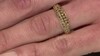 Zilveren ring met I2 Champagne Diamanten (de Melo Essence)