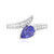 Anello in argento con Tanzanite