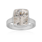 Weißer Quarz-Silberring (MONOSONO COLLECTION)