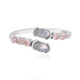 Pinkfarbener Maniry-Labradorit-Silberring