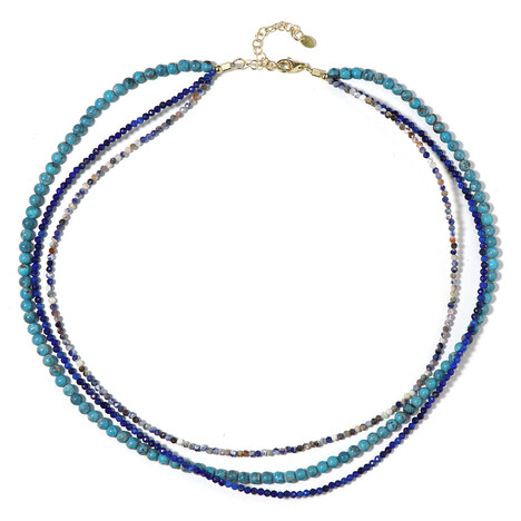 Sodalite Silver Necklace