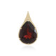 14K Mozambique Garnet Gold Pendant (de Melo)
