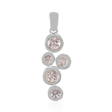 Ciondolo in argento con Morganite
