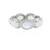 Anello in argento con Pietra di Luna Arcobaleno