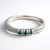 Anello placcato in platino con Diamante Fancy