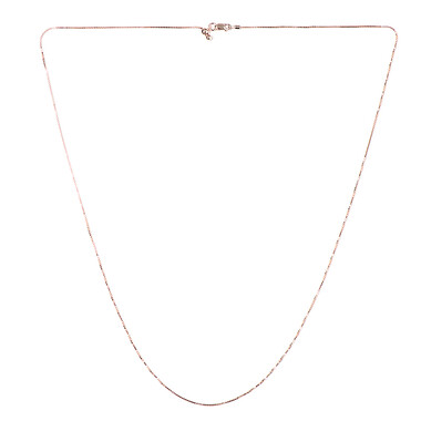 Silber-Veneziakette - 61 cm - 2,76 g - rosévergoldet