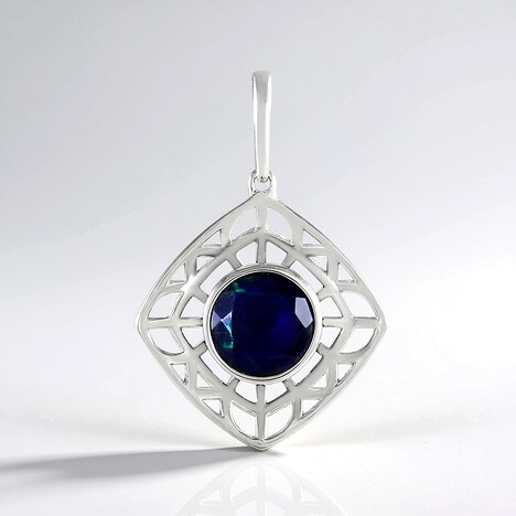 Ciondolo in argento con Opale Mezezo (Ornaments by de Melo)