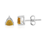 Orecchini in argento con Scapolite