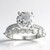 Anello in argento con Topazio Bianco