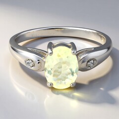 Anello in argento con Ortoclasio