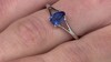 Zilveren ring met een Nepal Kyaniet