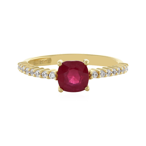 Madagascar Ruby Silver Ring