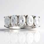 Anello in argento con Zircone