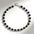 Collier en argent et Onyx noir