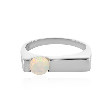 Zilveren ring met een Welo-opaal
