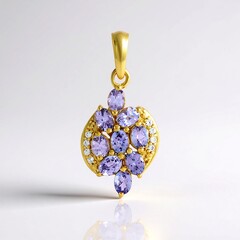 Ciondolo in argento con Tanzanite