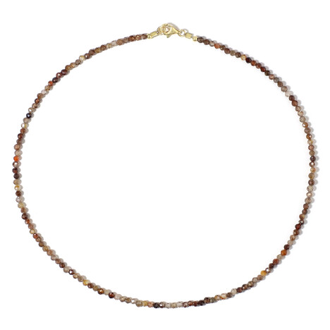 Collar en plata con Zircón fantasía