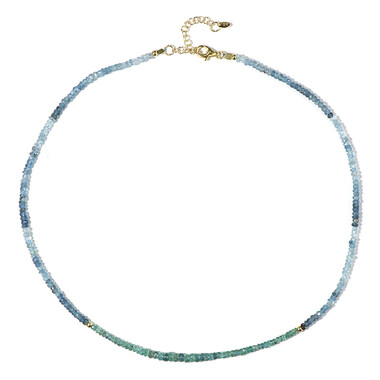Collana in argento con Smeraldo Brasiliano
