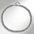 Collana in argento con Ematite Argentata