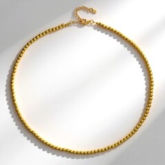 Collier en argent et Hématite dorée