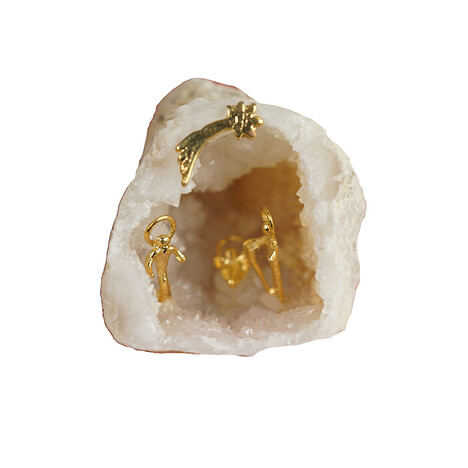 Quarz-Krippe (Lapis Vitalis)